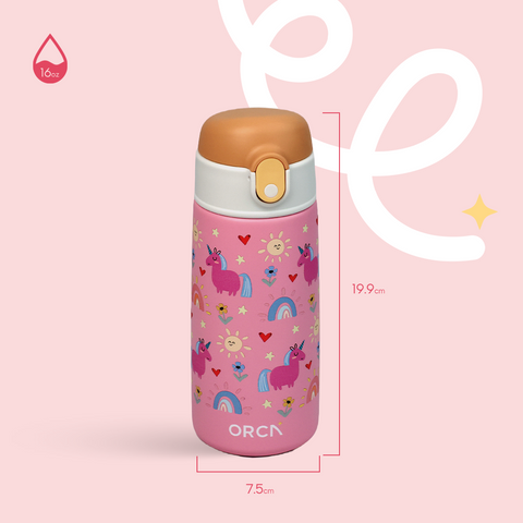 ORCA Kids Stainless Steel Bottle | 480 ml