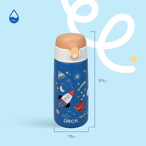 ORCA Kids Stainless Steel Bottle | 480 ml