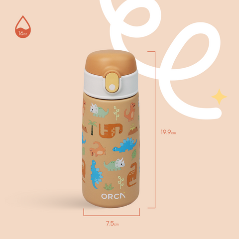 ORCA Kids Stainless Steel Bottle | 480 ml