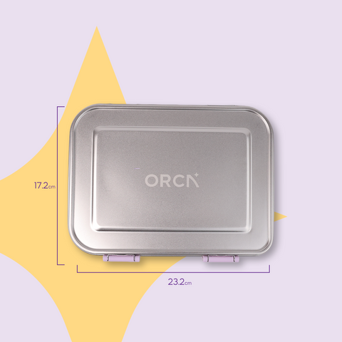ORCA 3-Box | Stainless Steel Lunchbox