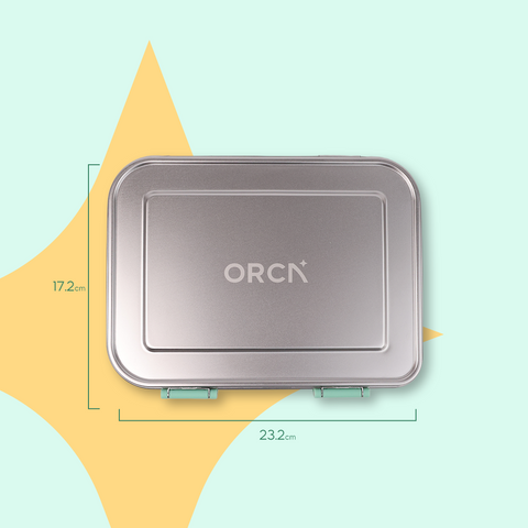 ORCA 3-Box | Stainless Steel Lunchbox