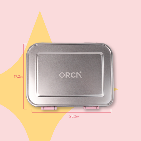 ORCA 3-Box | Stainless Steel Lunchbox
