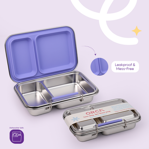 ORCA 2-Box | Stainless Steel Lunchbox