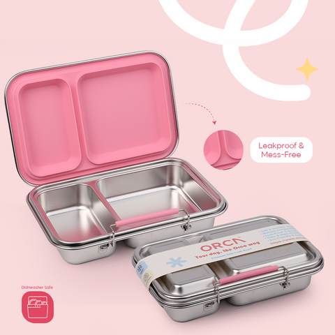 ORCA 2-Box | Stainless Steel Lunchbox