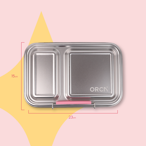 ORCA 2-Box | Stainless Steel Lunchbox