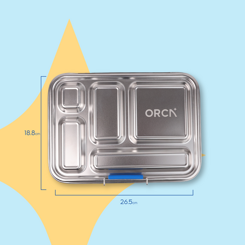 ORCA 5-Box | Stainless Steel Lunchbox