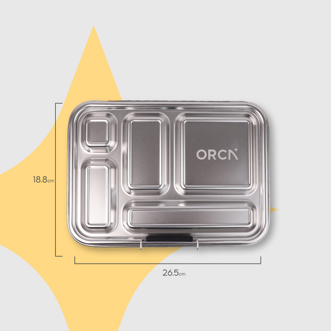ORCA 5-Box | Stainless Steel Lunchbox