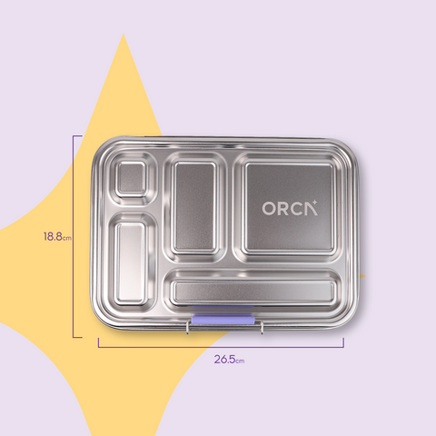 ORCA 5-Box | Stainless Steel Lunchbox