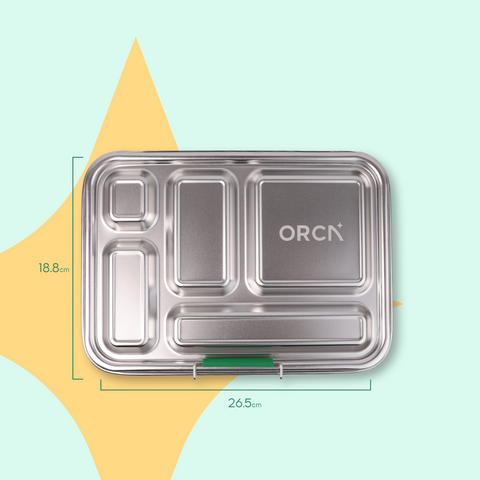 ORCA 5-Box | Stainless Steel Lunchbox