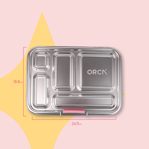ORCA 5-Box | Stainless Steel Lunchbox